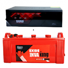 Exide Magic 625Va Inverter + Exide Ikst1500 150Ah Tubular Battery